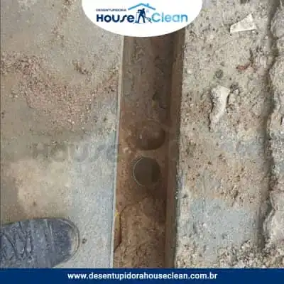 Desentupimento de Rede Pluvial