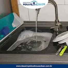 Desentupimento de Pia