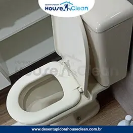 Desentupimento de Vaso Sanitário